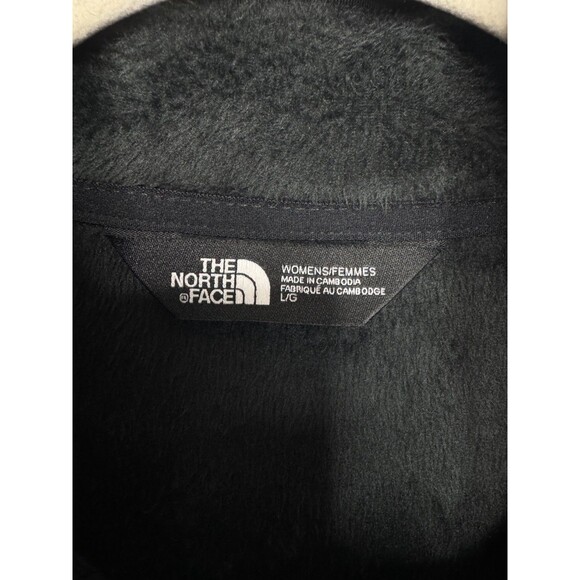 The North Face Large Canyon Flats Fleece Jacket Black Change Healthcare Logo NWT - Picture 9 of 15
